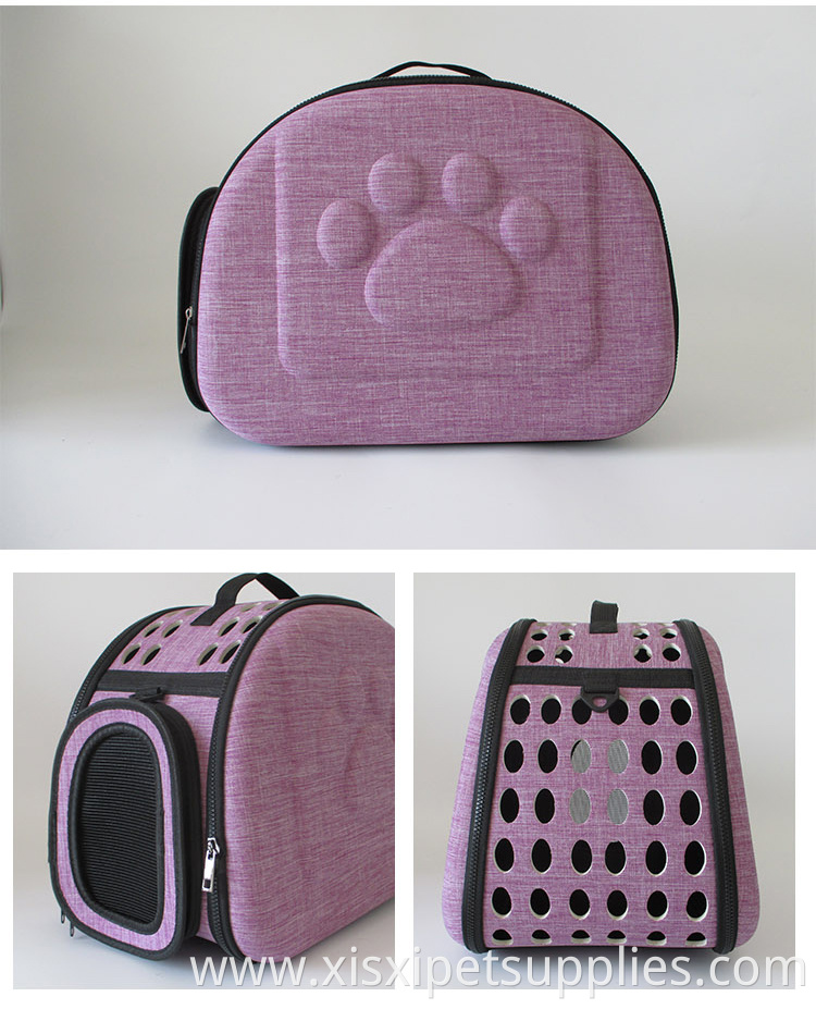 Eco-friendly Oxford Fabric Portable Foldable Pet Carrier Cat Tote Bag Dog Travel Bag